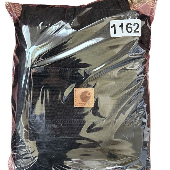 Carhartt Mens 40x32 Duck Loose Fit Canvas Black Utility Chore Pants Carpenter - Picture 13 of 16